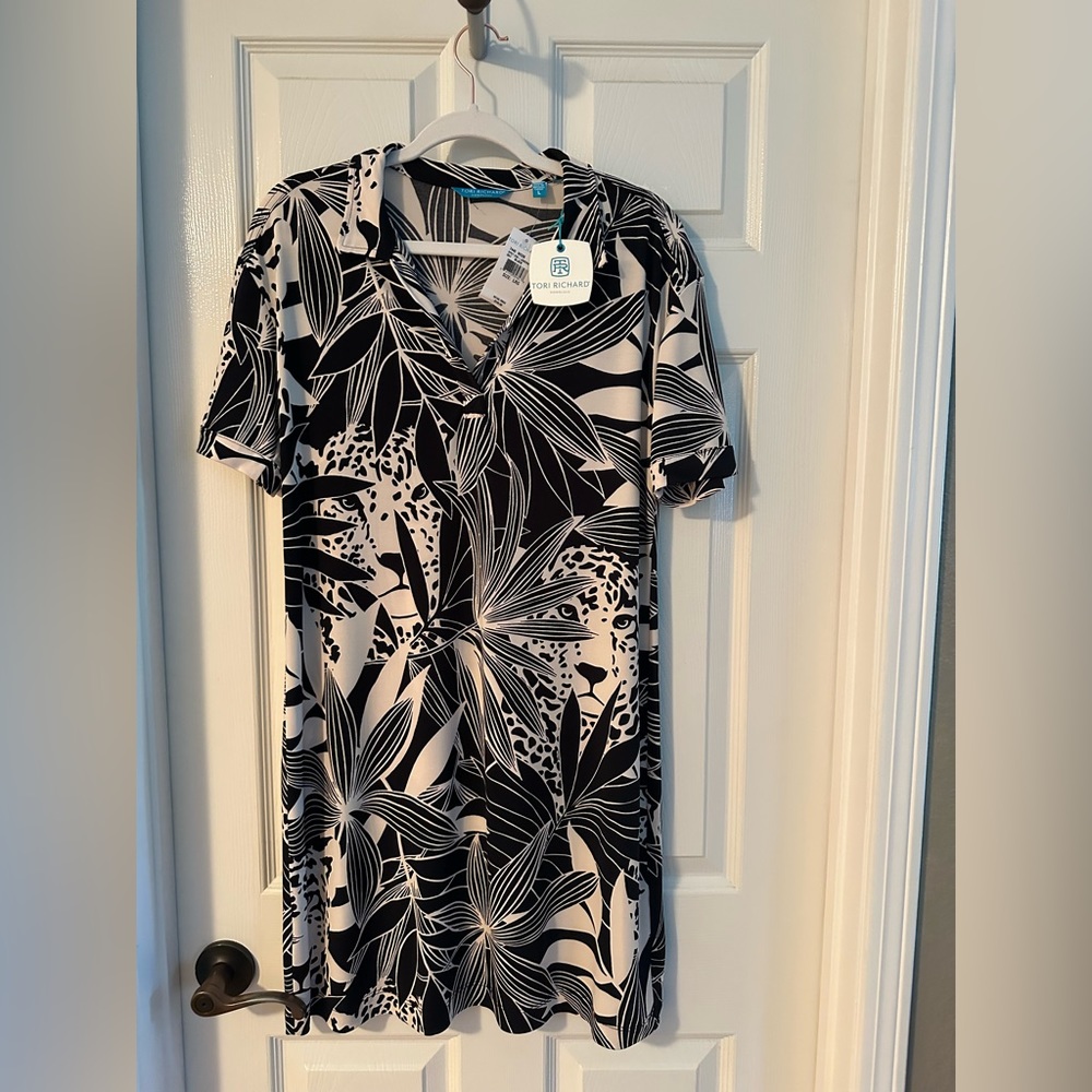 Tori Richard Spot On Dress NWT Size Large